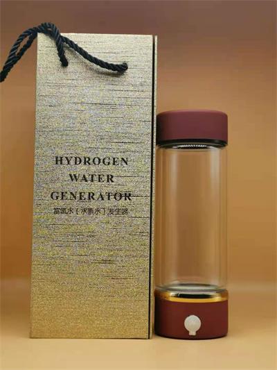 La bouteille d'eau d'hydrogène offre aux personnes avec une eau potable saine