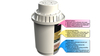 Filtration de pichet d'eau alcalin 3,5 L Grande cartouche de filtre à eau alcaline de couleur bleue avec cartouche filtrante du système de filtration à 5 étages